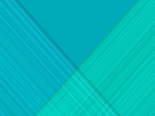 Obraz premium Blue and turquoise thin diagonal lines on a turquoise background. Blue and turquoise thin lines intersect, mesh. Template for web design, presentations, invitations.
