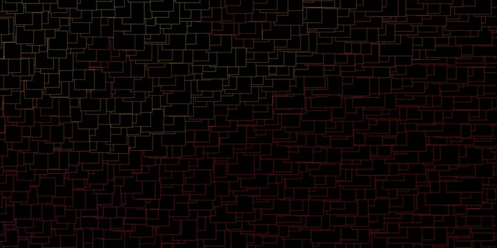 Dark Pink, Yellow vector texture in rectangular style. Modern design with rectangles in abstract style. Pattern for websites, landing pages.