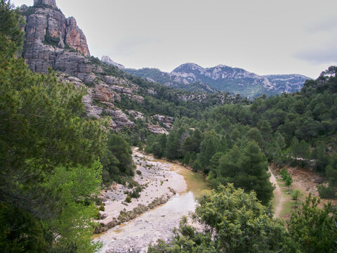 El Parrizal de Beceite. Teruel. Aragon. Spain