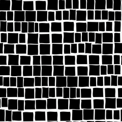 Rectangle textured geometric seamless pattern. Vector repeat. Perfect for fabric, wallpaper, kids, invitations, scrapbooking, homeware.