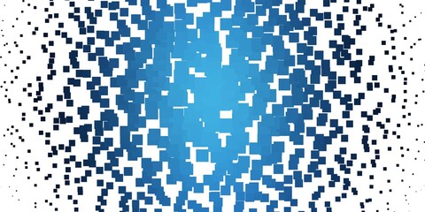 Light BLUE vector background in polygonal style. New abstract illustration with rectangular shapes. Best design for your ad, poster, banner.