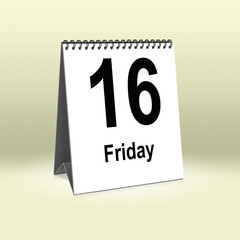 Friday 16th