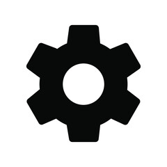 Setting Icon in trendy flat style isolated on white background. Setting symbol for your web site design, logo, app, UI. Vector illustration, EPS10
