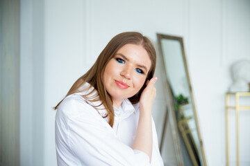 portrait of a young woman