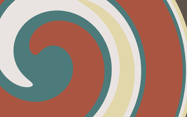 Funnel abstract pattern. Swirl, spiral, multi-colored pattern as a background.