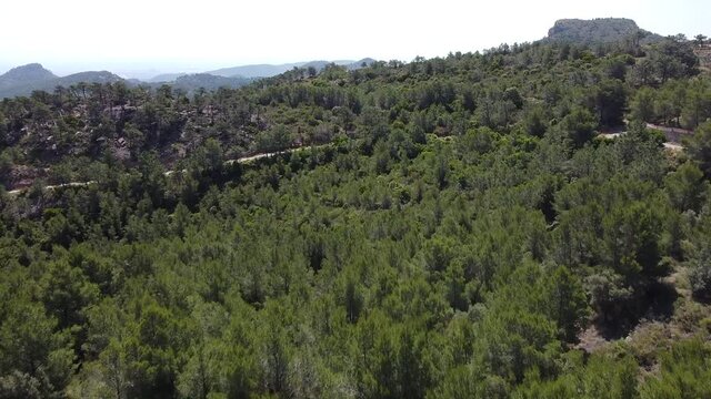 Calderona Natural Park in Valencia, Spain
