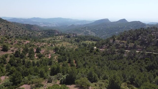 Calderona Natural Park in Valencia, Spain