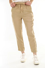 Fototapeta premium women pants shoot in studio