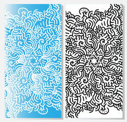 Traditional Seamless Pattern Tribal Motif.With hand drawn and hipster style