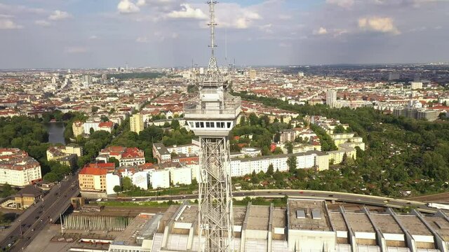 Funkturm in Berlin Charlottenburg in 4K