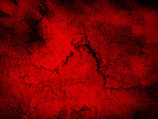 ひび割れた赤い背景素材