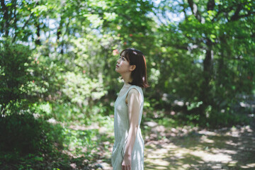 森の女性
