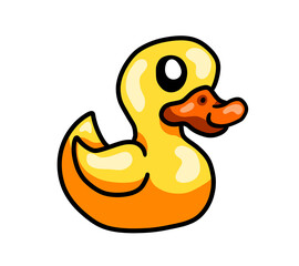 Cartoon Stylized Rubber Ducky