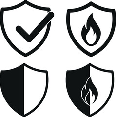 protection icon. safety icon 