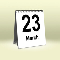 March 23th