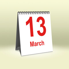 March 13th