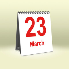 Fototapeta premium March 23th