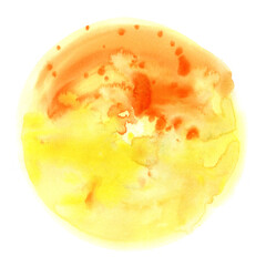 Watercolor background for textures. Abstract watercolor background. Ink stains on paper. Color