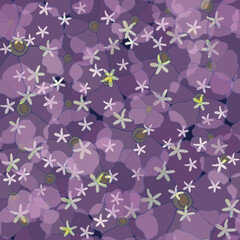 Dark blue purple pink transparent overlapping texture, from the seamless vector patterns collection Autumn Bouquet.