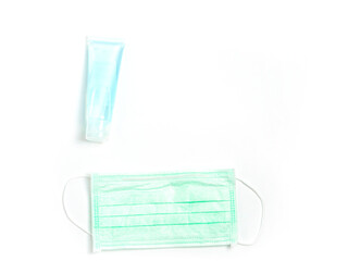 corona virus survival kit (face mask and alcohal gel)