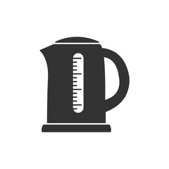 Tea kettle vector fill icon
