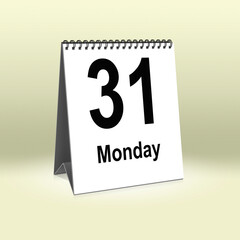 Monday 31th