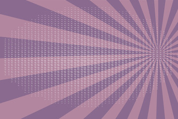 Vector pop art background with colorful rays. Web baclground