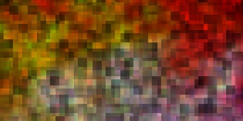 Light Orange vector backdrop with rectangles.