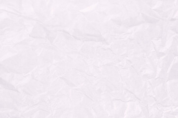 White crumple paper texture for background.