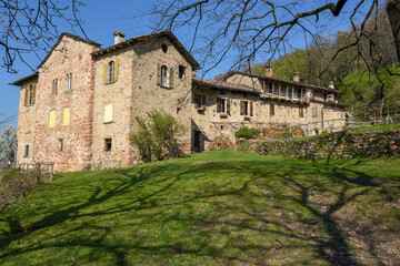 Rural cottage of Torello near Carona on Switzerland