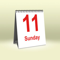 Fototapeta premium Sunday 11th