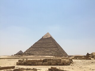 Obraz na płótnie Canvas Cheops-Pyramide in Gizeh, Ägypten
