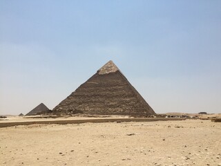 Fototapeta na wymiar Cheops-Pyramide in Gizeh, Ägypten