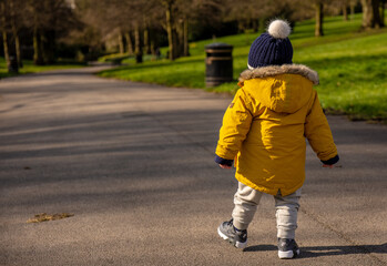 Path of a boy