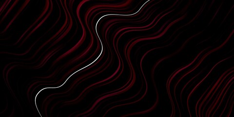 Dark Purple vector background with lines. Colorful illustration in abstract style with bent lines. Pattern for websites, landing pages.