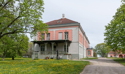 old stone manor in estonia