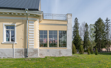 old stone manor in estonia
