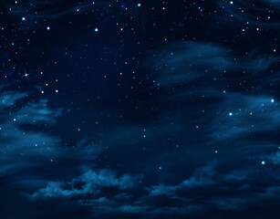 Fototapeta na wymiar background of the night sky with stars 