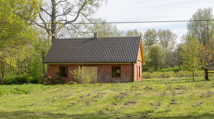old barn style building in estoia