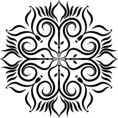 Mandalas for coloring book.Decorative round ornaments.Unusual flower shape.Oriental vector. Creative mandala design.Flower Mandalas.