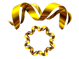 Ornament. Curved segment with ninety degree angle, combinable with a straight or fourtyfive degree version, which can be found with the search term Garland