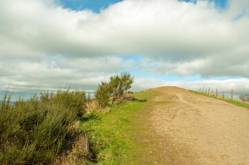 Malvern hills in the springtime