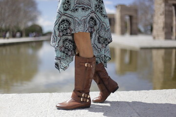 Botas de mujer marrones