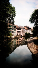 Obraz premium Viertel Petite France in Straßburg, Frankreich, Europa