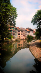 Viertel Petite France in Straßburg, Frankreich, Europa