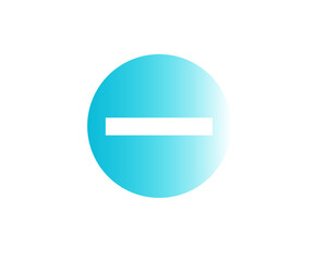 vector glossy button