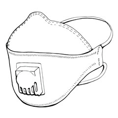 Face mask. Surgical mask. Procedure mask. For doctors, nurses, and people. Health care and personal hygiene products. Stay away from harmful germs like coronavirus. Covid-19 outbreak. Vector design.
