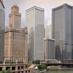 Fototapeta na wymiar Chicago - American city