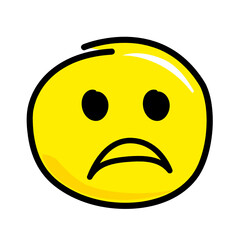 smiley icon vector set 