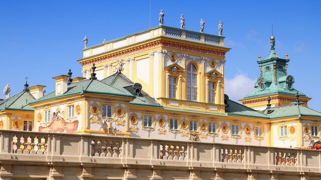 Wilanow Palace in Warsaw - Poland landmarks